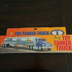 SUNOCO 1994 Toy Tanker Truck - Blue and Silver